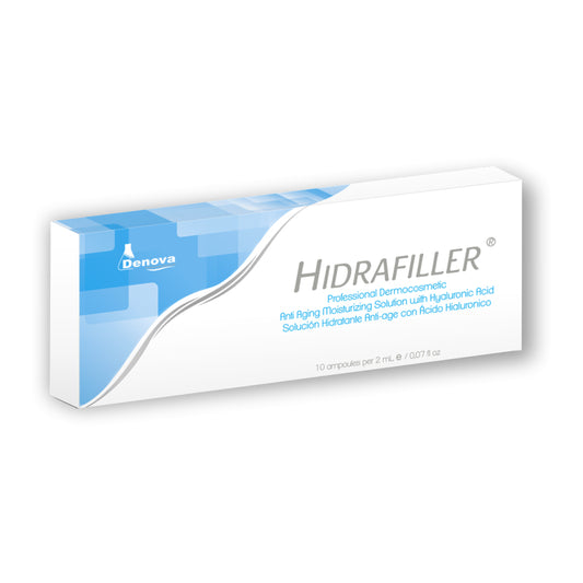 HIDRAFILLER ÁCIDO HIALURÓNICO CAJA 10 Amp x 2 mL