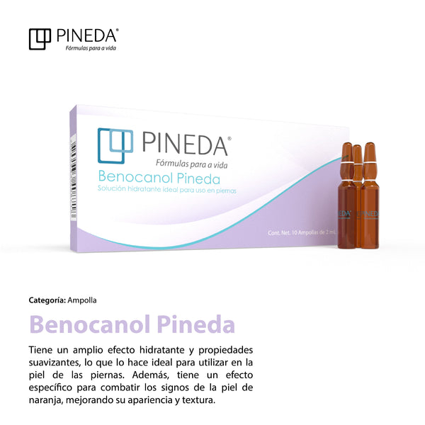 Benocanol Pineda Caja 10 Amp x 2 ml