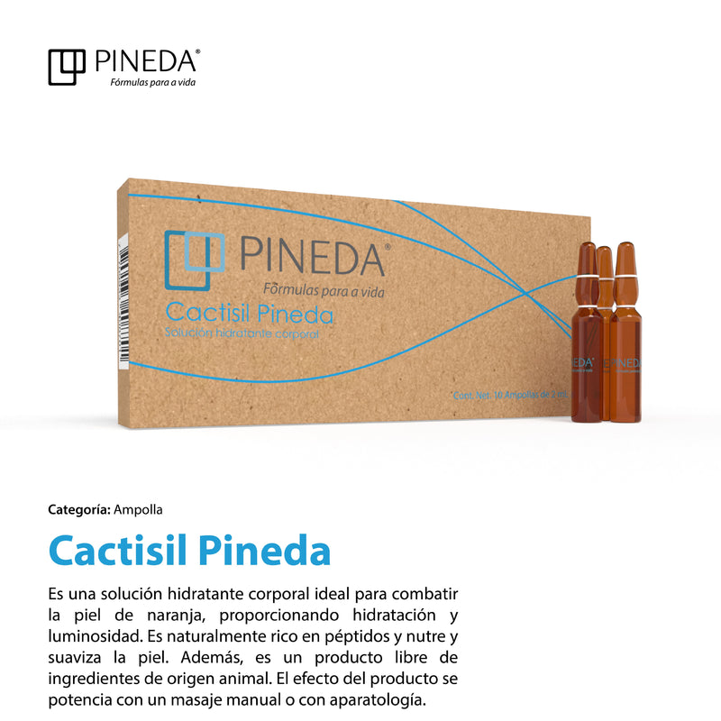 Cactisil Pineda Caja 10 Amp x 2 ml