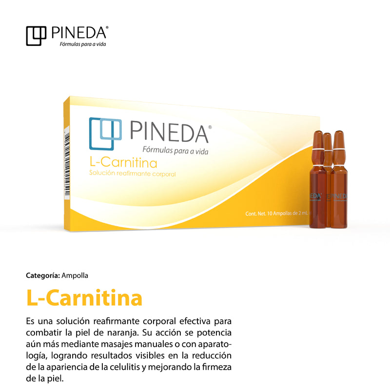 L - Carnitina Pineda Caja 10 Amp x 2 ml