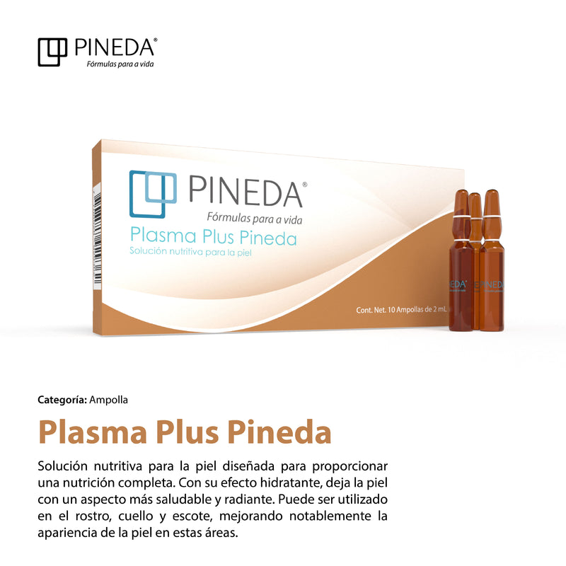 Plasma Plus Pineda Caja 10 Amp x 2 ml