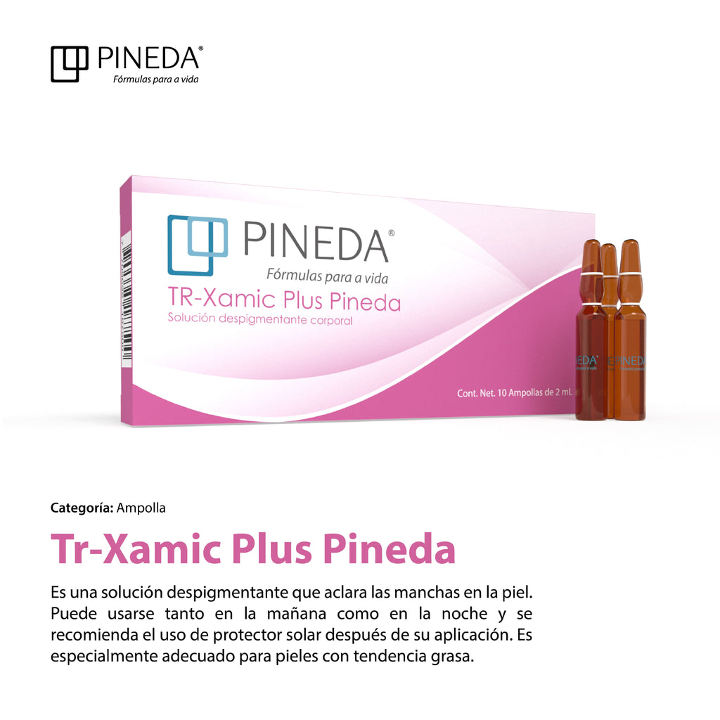 Tr-xamic Plus Pineda Caja 10 Amp x 2 ml – Satori Belleza