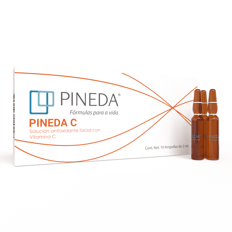 Vitamina C Pineda Caja 10 Amp x 2 ml