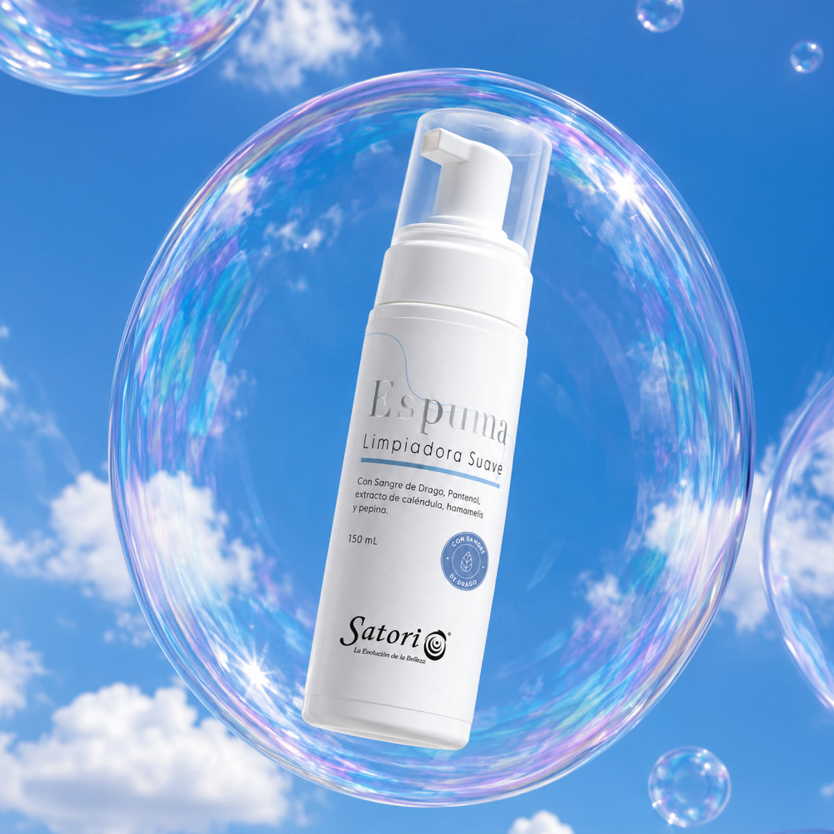 Espuma limpiadora